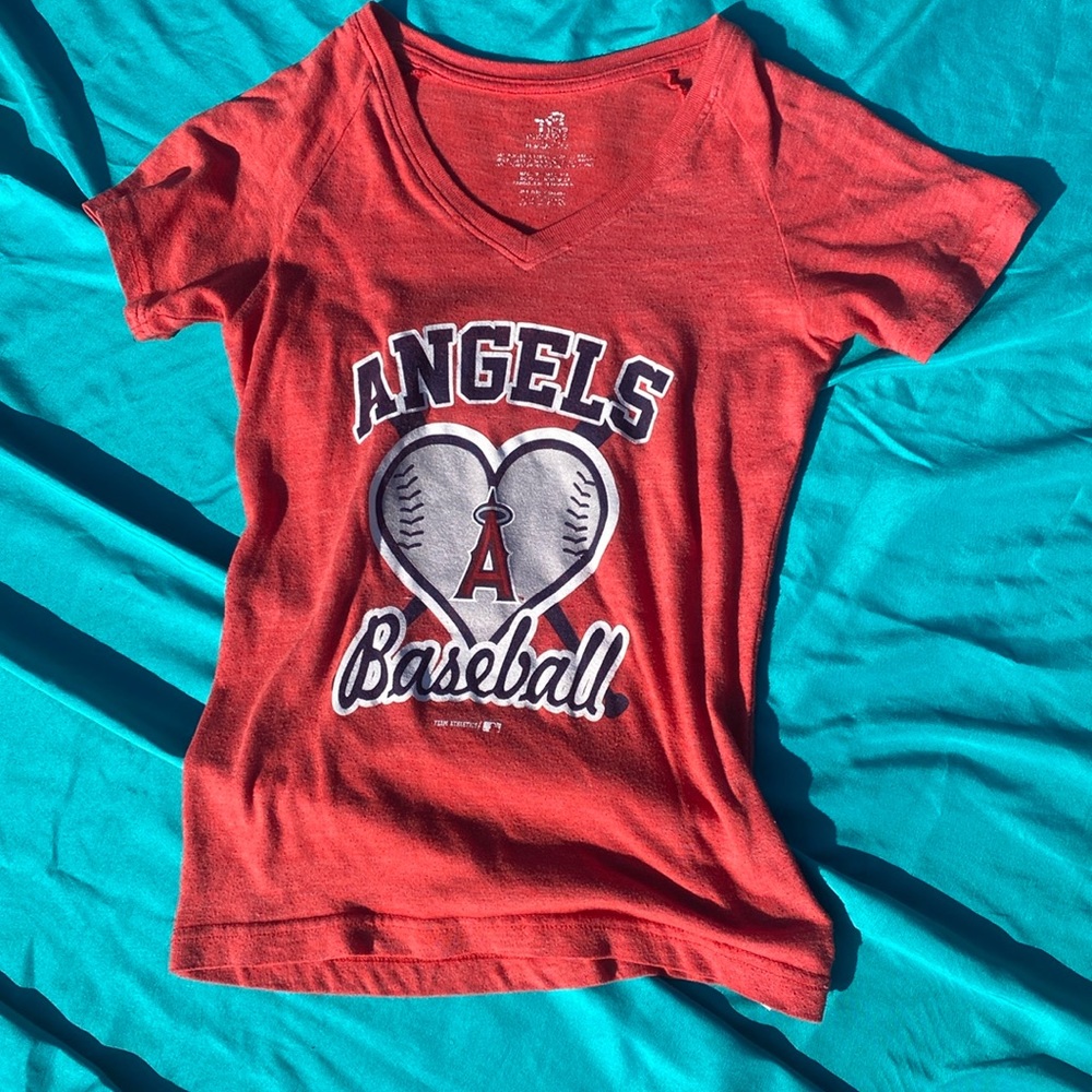 Angel’s baseball shirt, Size: M, Color: Red